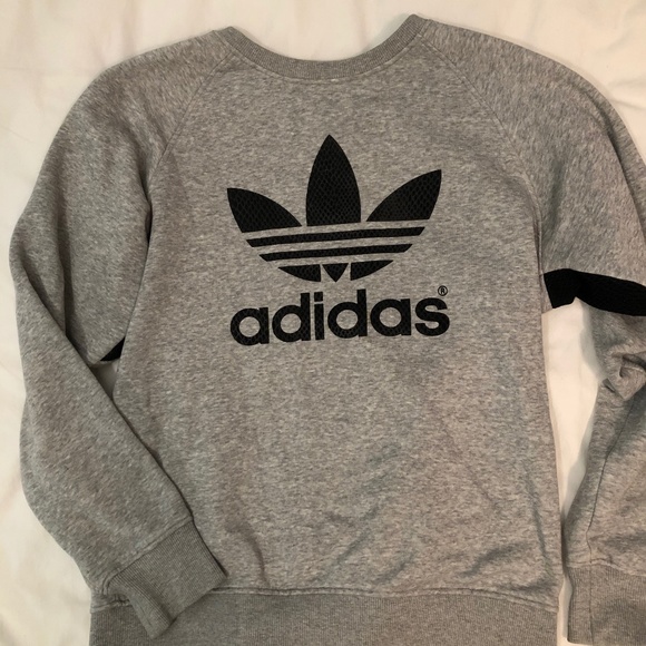 Adidas Trefoil Crewneck Sweatshirt - Picture 2 of 5